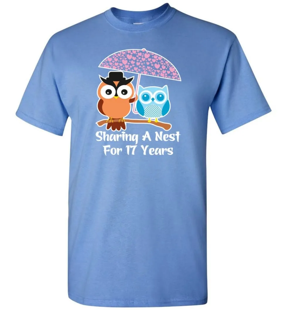 17 Years Wedding Anniversary Gifts Valentine's Day T-shirt