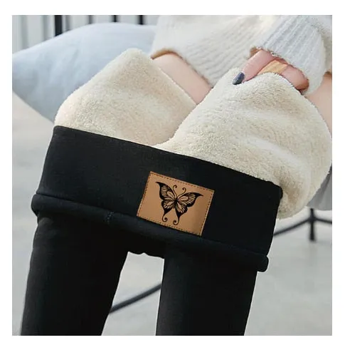 2021 Winter Women's Fleece Trousers Plus Velvet Thick Streetwear Women Warm Thick Warm pants Women's Plus Size 3XL Casual Pants