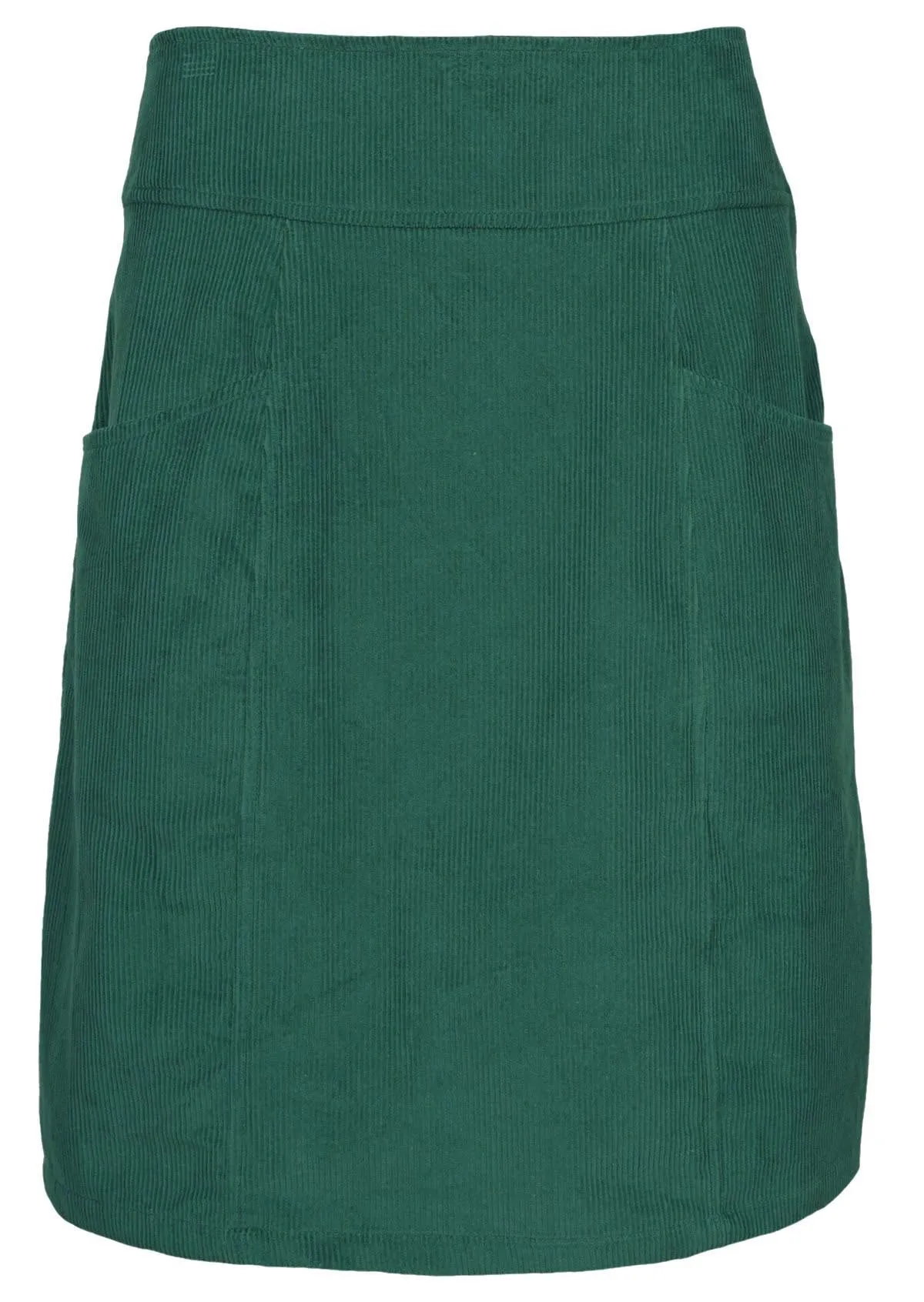 Aalia Corduroy Skirt Hunter Green