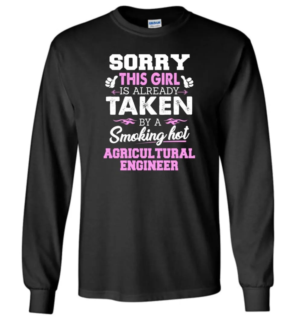 Agricultural Engineer Shirt Cool Gift For Girlfriend Wife Long Sleeve