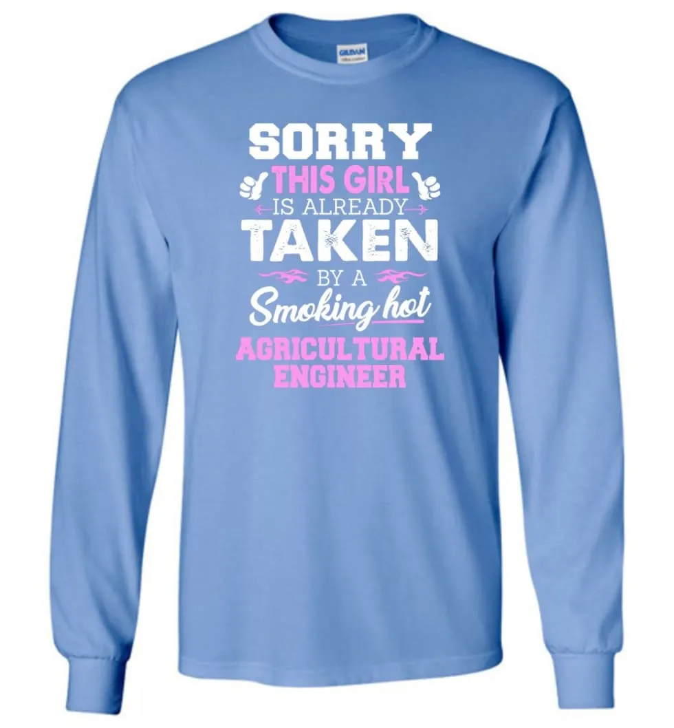 Agricultural Engineer Shirt Cool Gift For Girlfriend Wife Long Sleeve