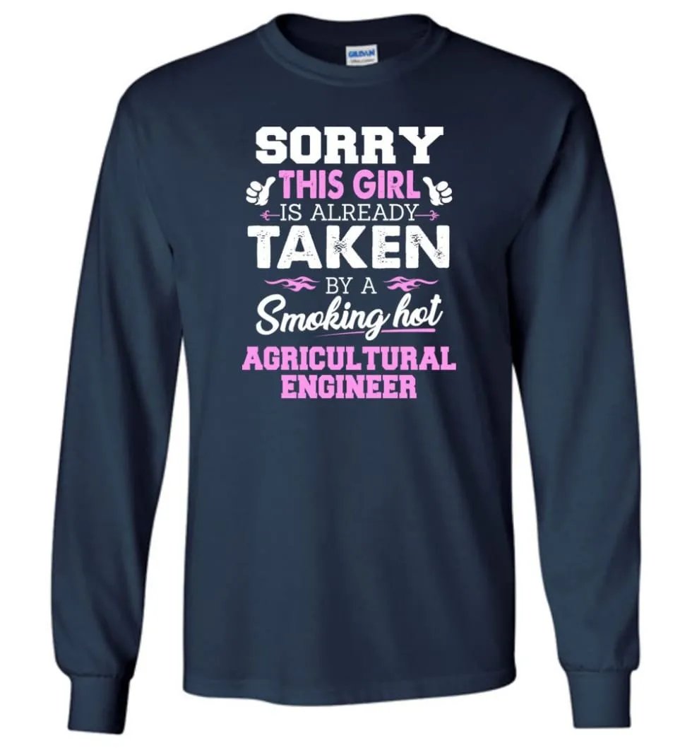 Agricultural Engineer Shirt Cool Gift For Girlfriend Wife Long Sleeve