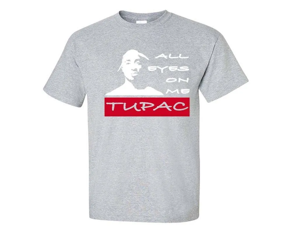 All Eyes On Me, Rap, Hip-Hop, R&B Inspired T-Shirts, Tupac