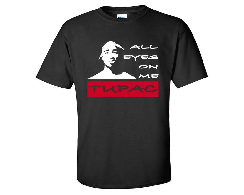 All Eyes On Me, Rap, Hip-Hop, R&B Inspired T-Shirts, Tupac