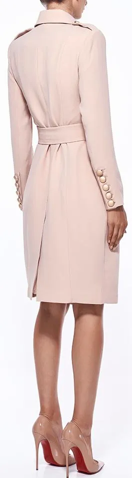 'Andrea' Trench Coat, Pink