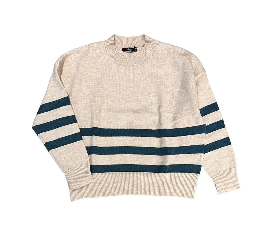 Atoms Striped Sweater