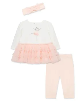 Ballet Tutu Set (3M-12M)