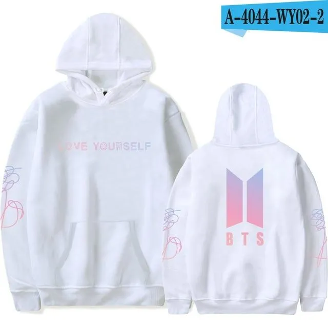 Bangtan Boys Fashion Women and Men Love Yourself Harajuku Cap Sweatshirt