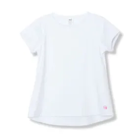 Basic Bridget White Knit Tee