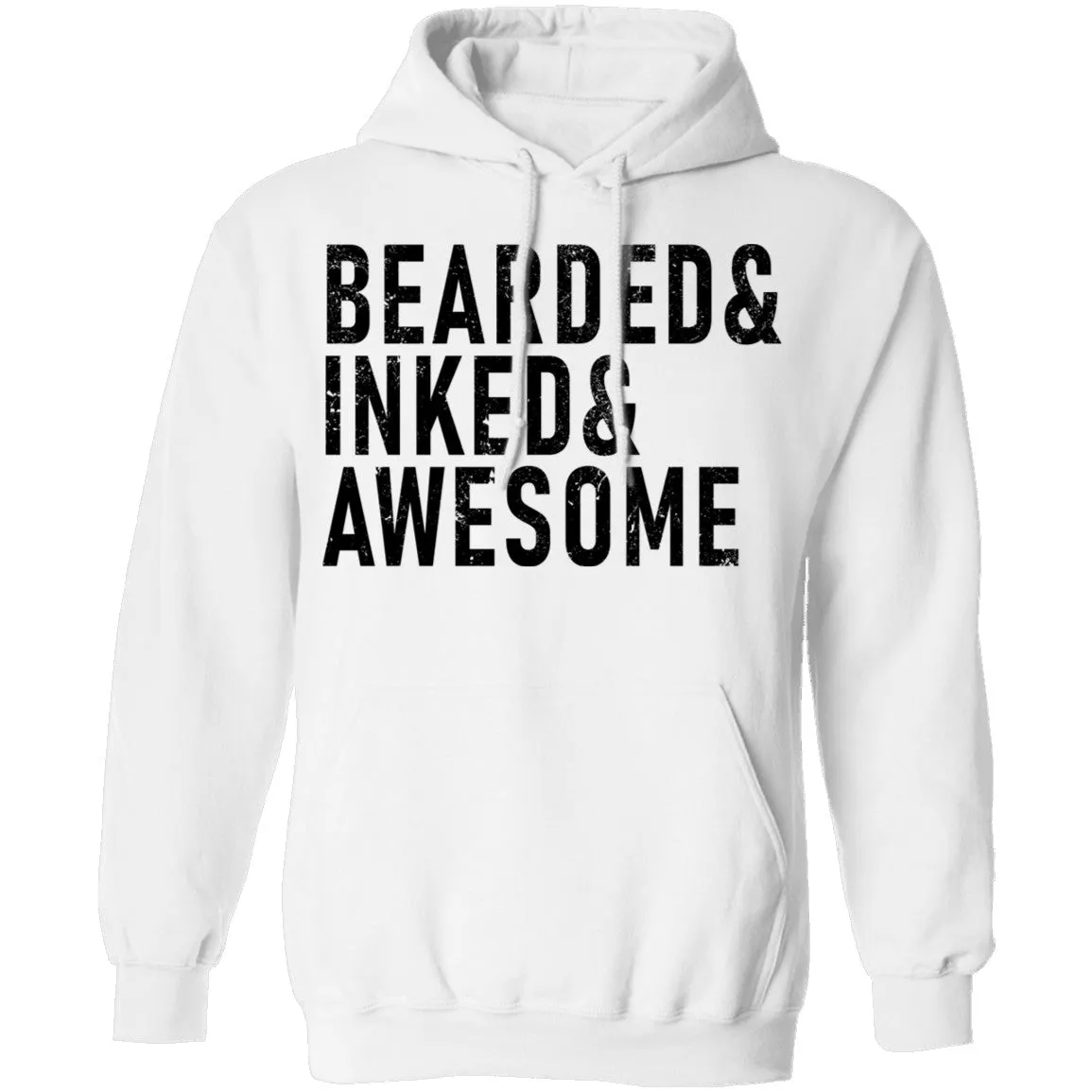 Bearded ' Inked ' Awesome T-Shirt