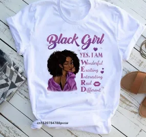 Beautiful Black Queens T-Shirts