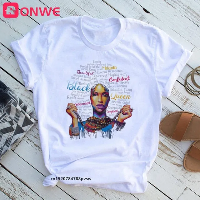 Beautiful Black Queens T-Shirts