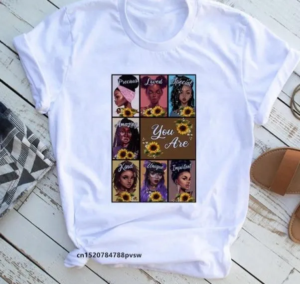 Beautiful Black Queens T-Shirts