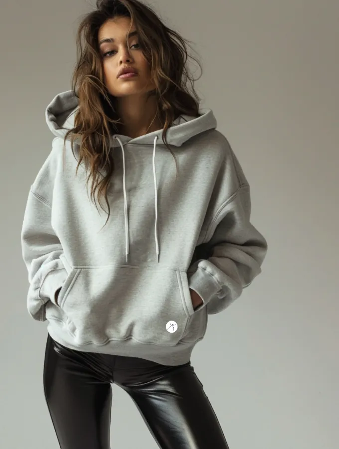 BETTY BOOP HOODIE - GREY