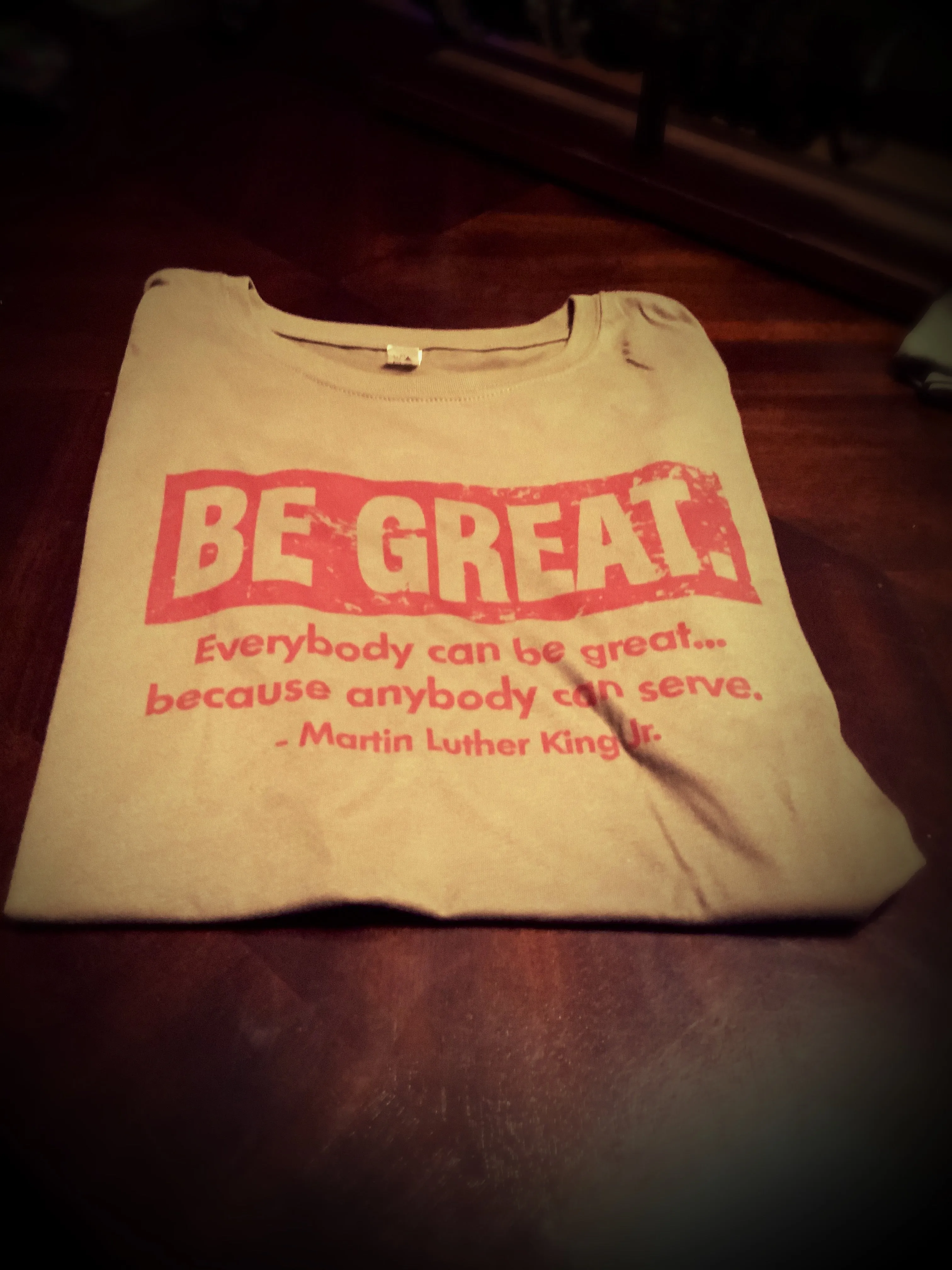 BH - MLK - Be Great. Black History Shirt