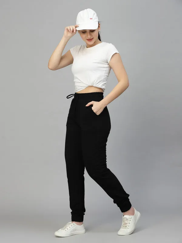 Black Odour Free Joggers For Women