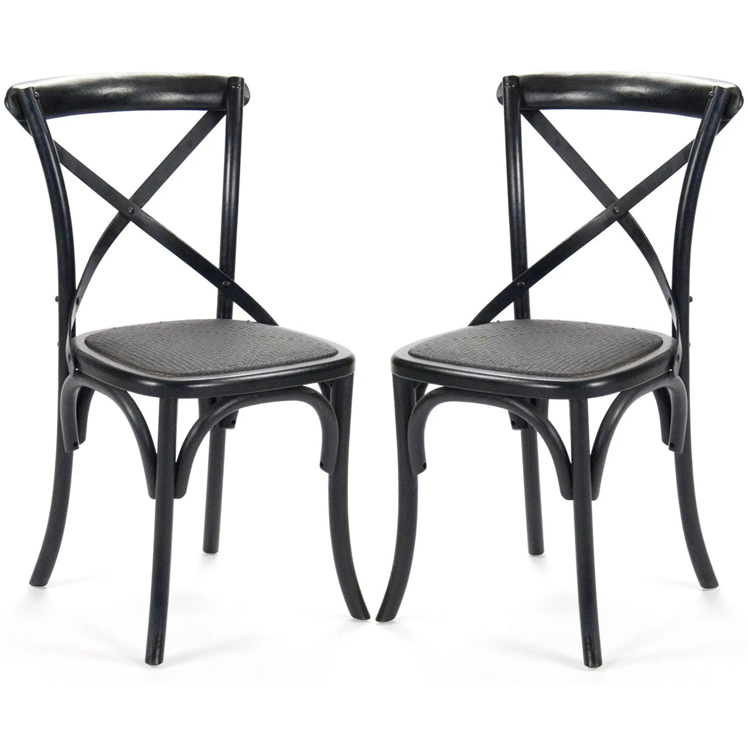 Black Parisian Cafe Chairs