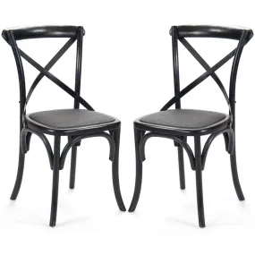 Black Parisian Cafe Chairs