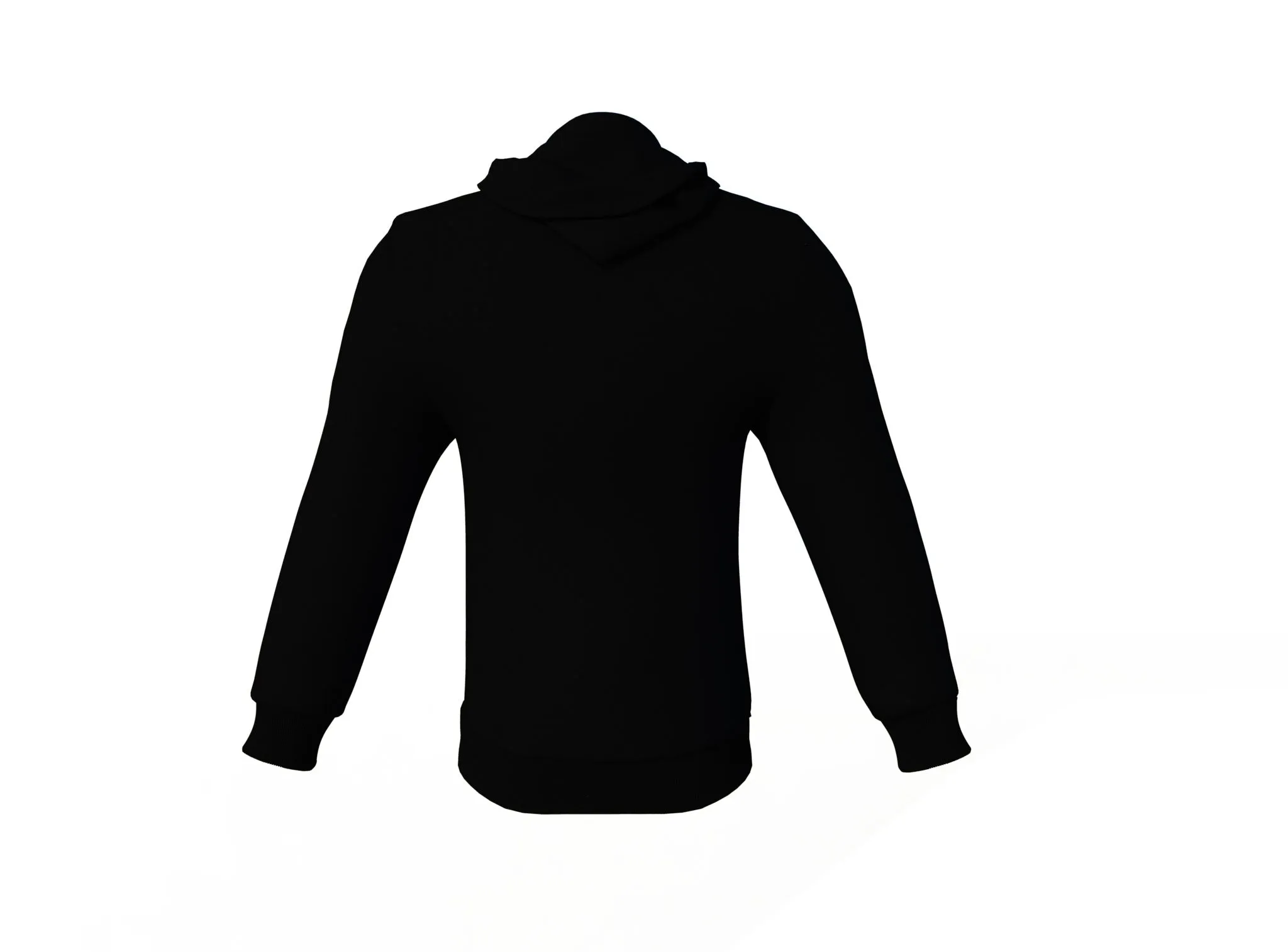 Black Varsity Letterman Jacket with Black Sleeves