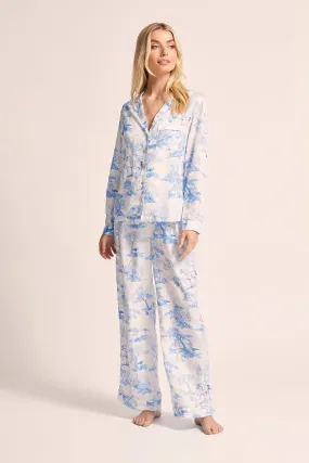 Camille Tencel™ Lounge Pyjama Set - Blue