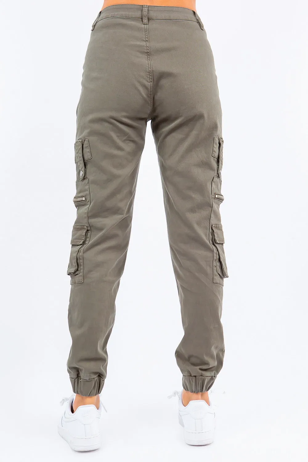 Cargo Pocket Slim Jogger Pants