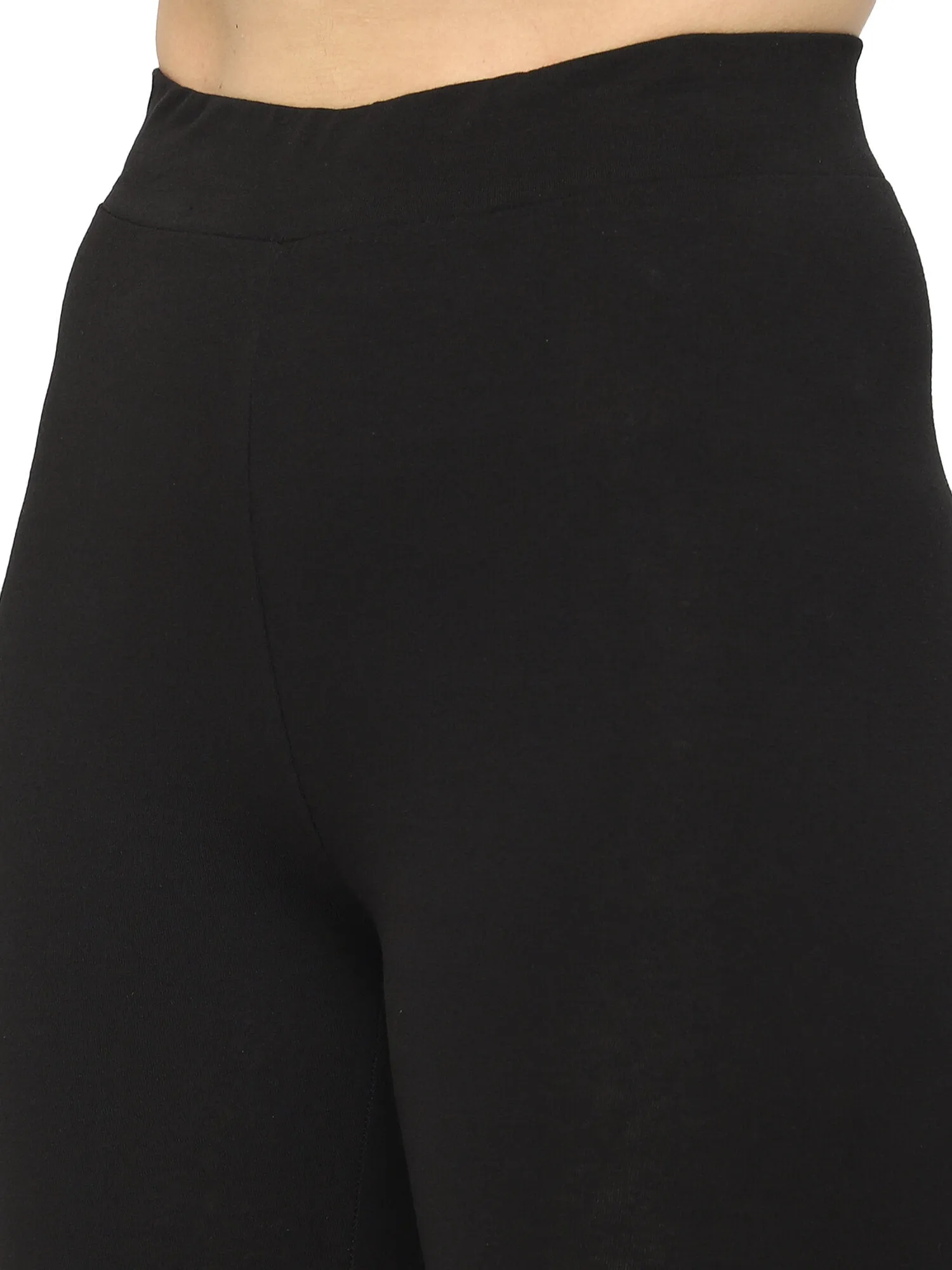 Cate Women Cotton Black Tight