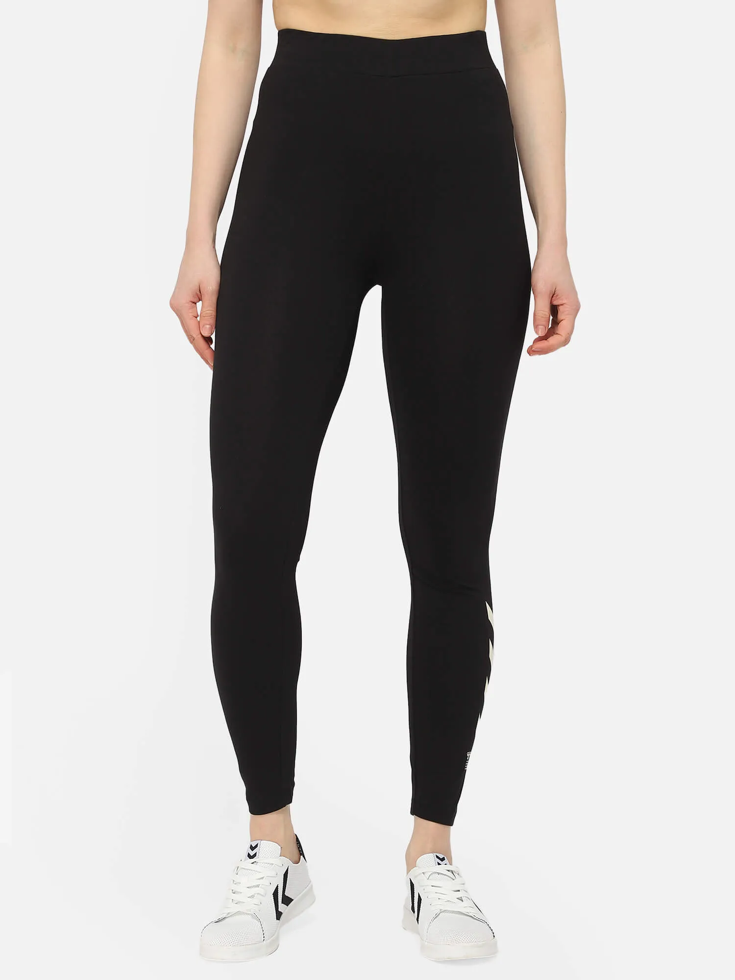 Cate Women Cotton Black Tight