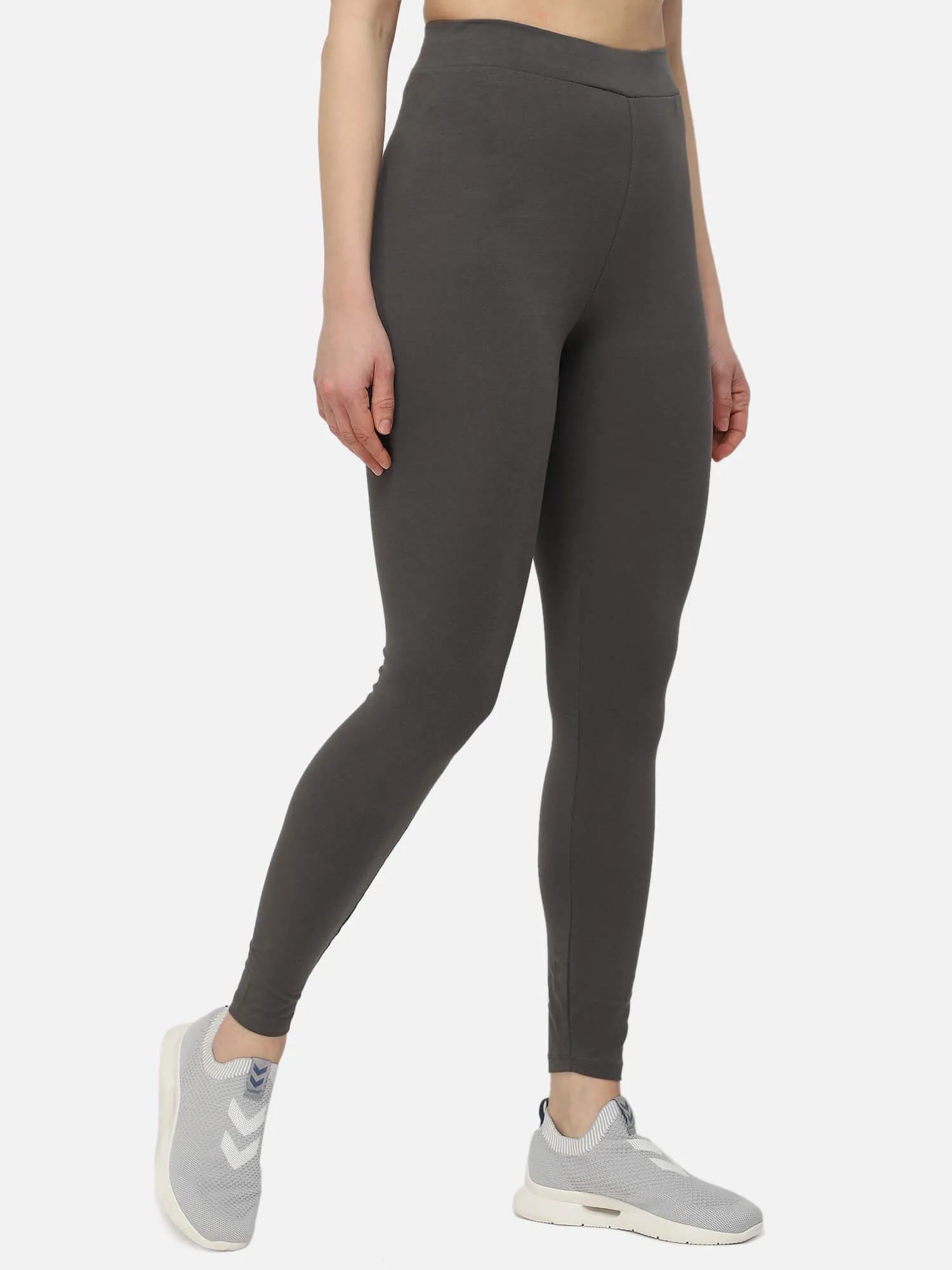 Cate Women Cotton Grey Tight