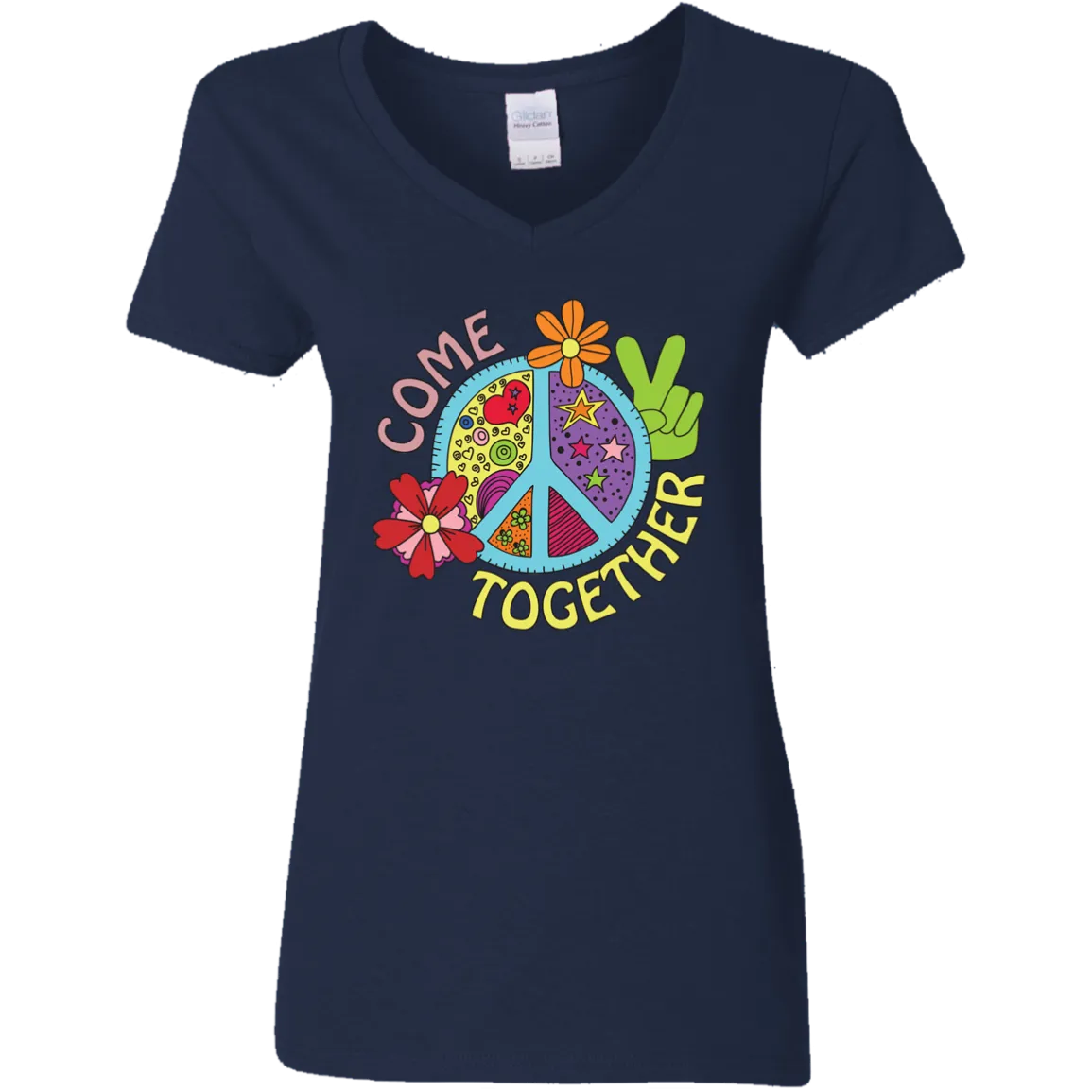 Come Together- V-Neck T-Shirt