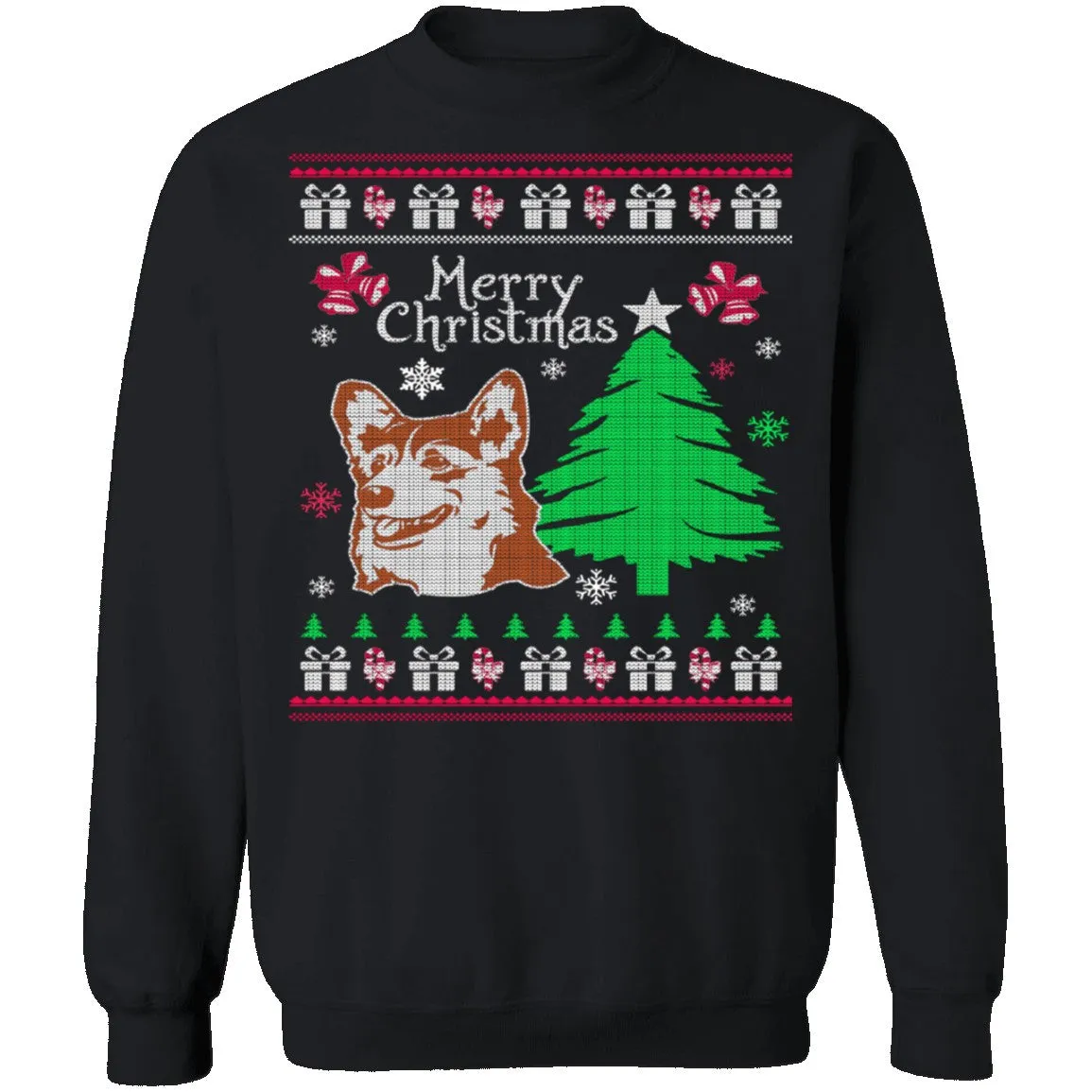 Corgi Ugly Christmas Sweater