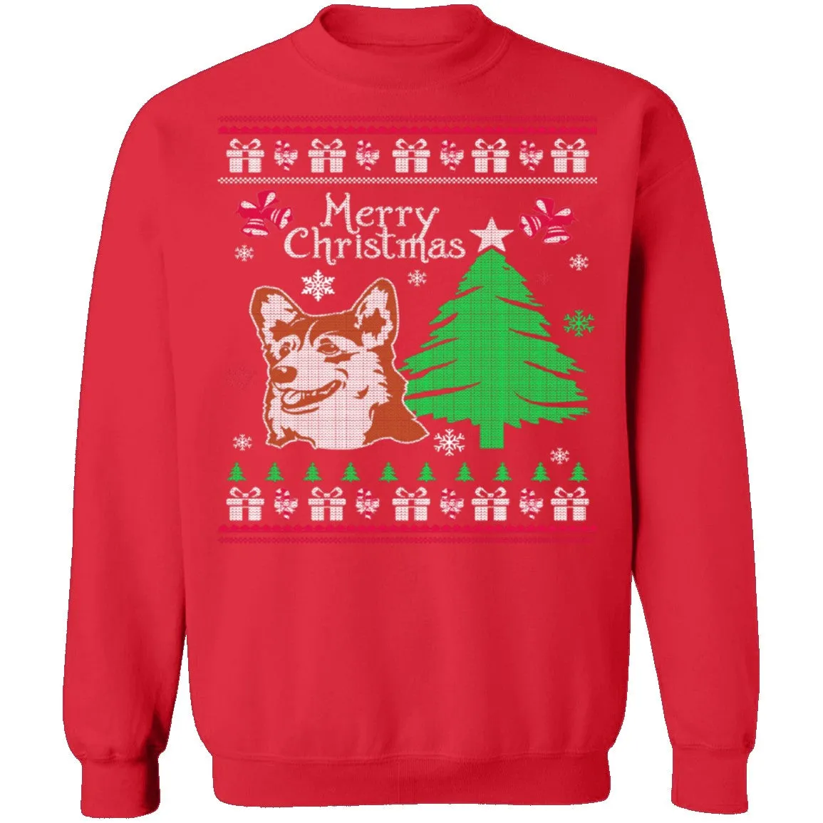 Corgi Ugly Christmas Sweater