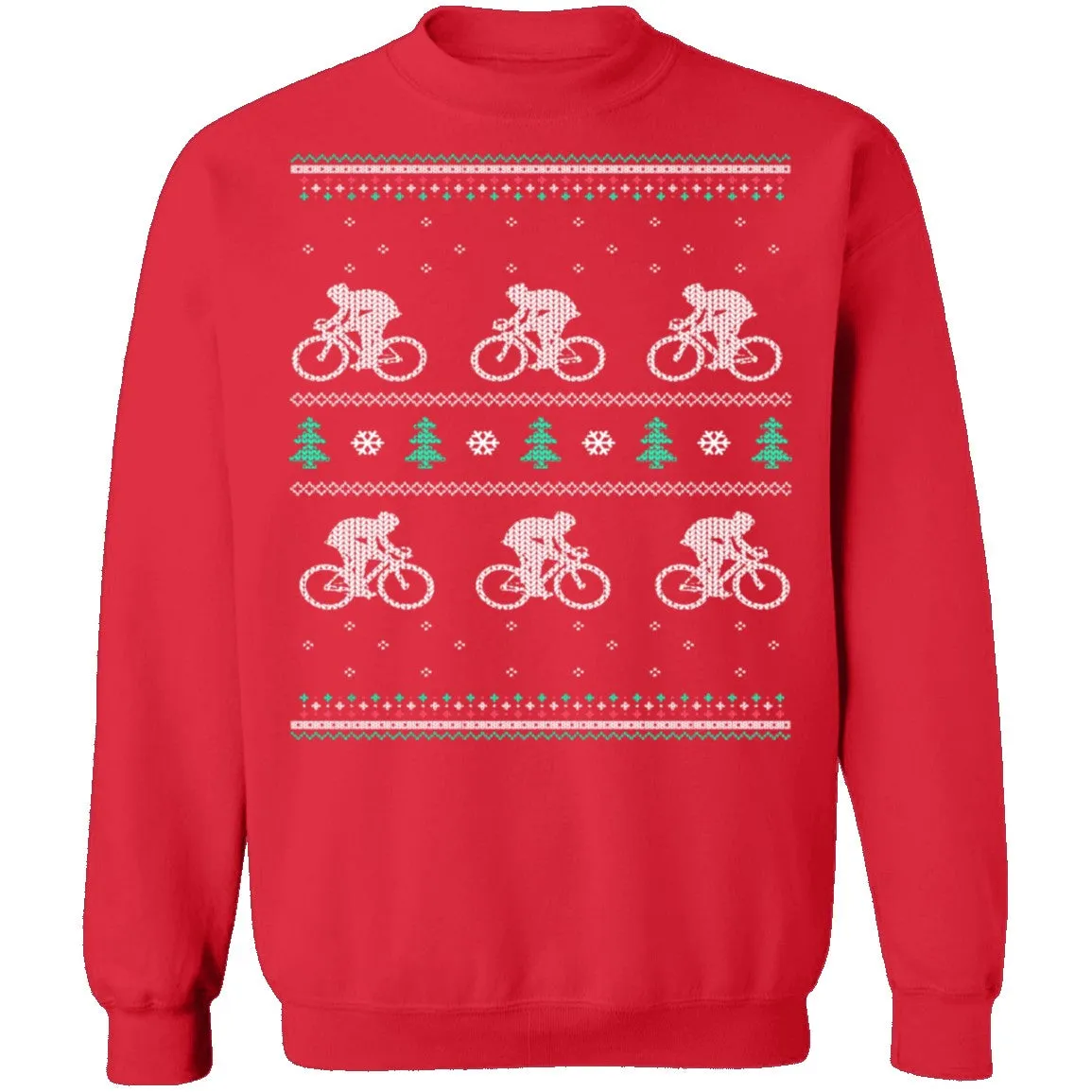 Cycling Ugly Christmas Sweater