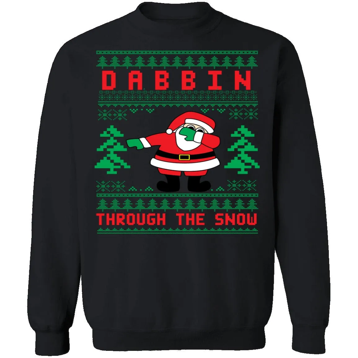 Dabbing Ugly Christmas Sweater