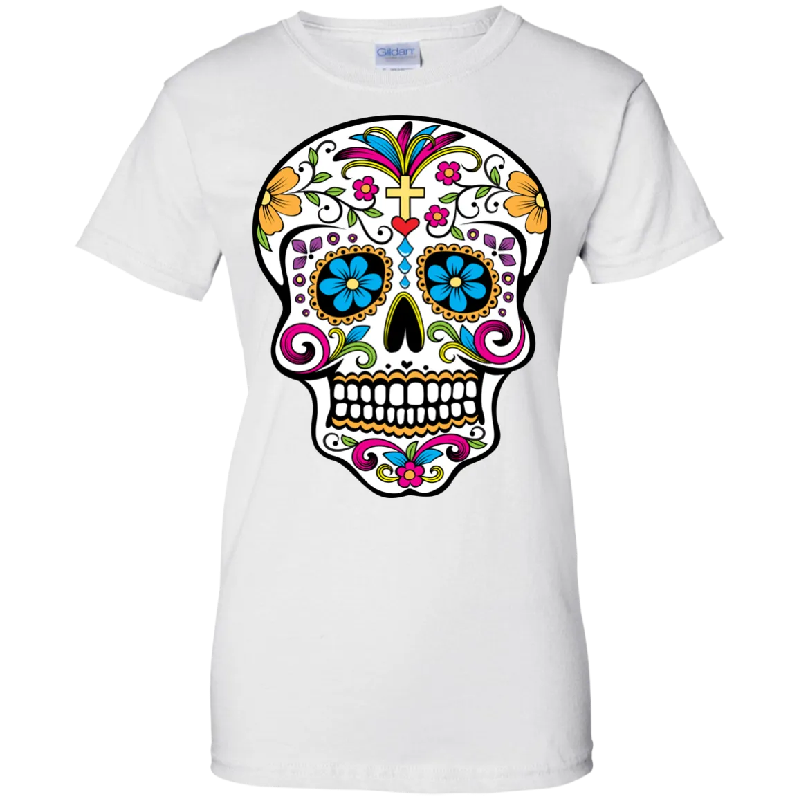 Day of the Dead Sugar Skull shirt