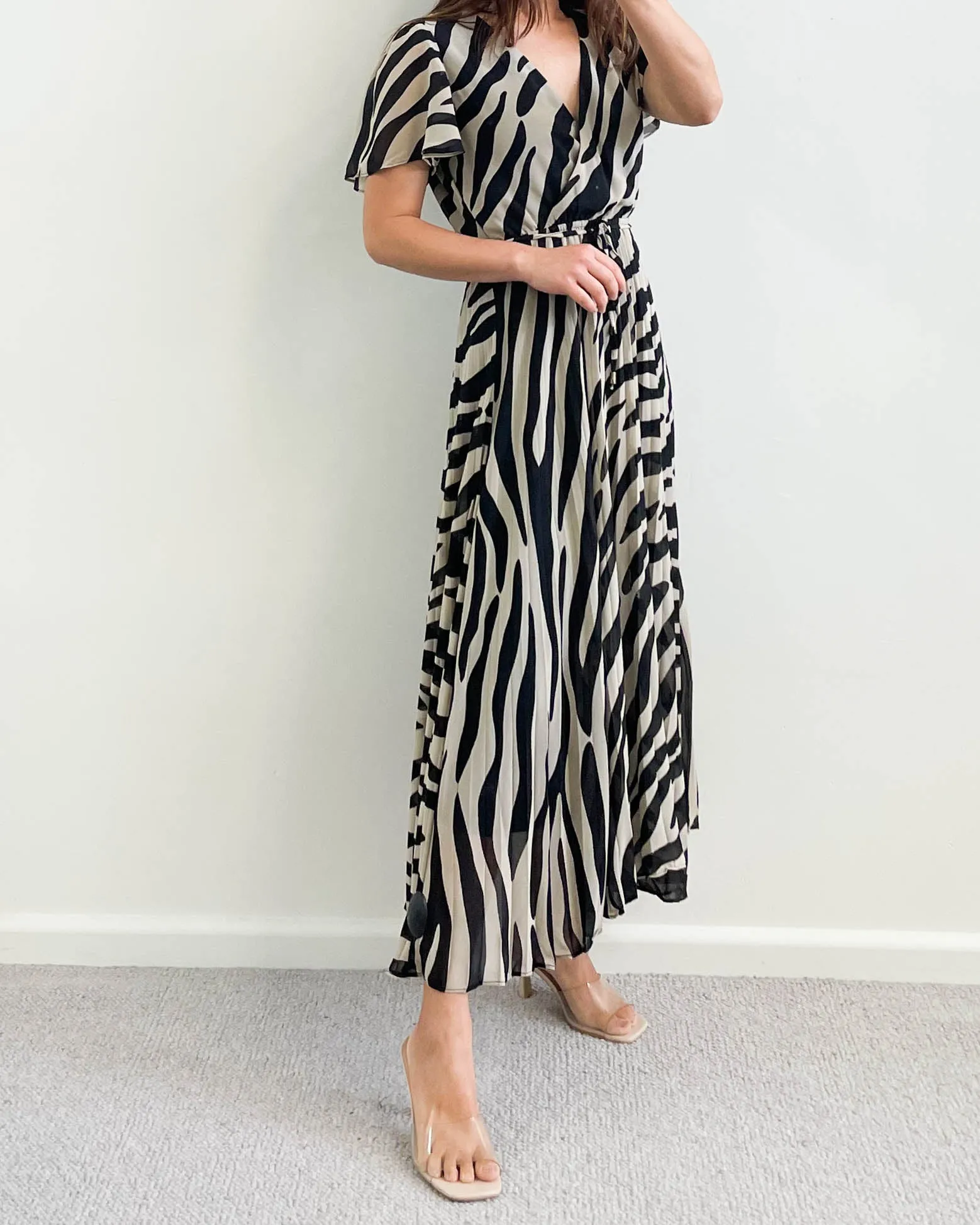 Dorah Maxi Dress Zebra