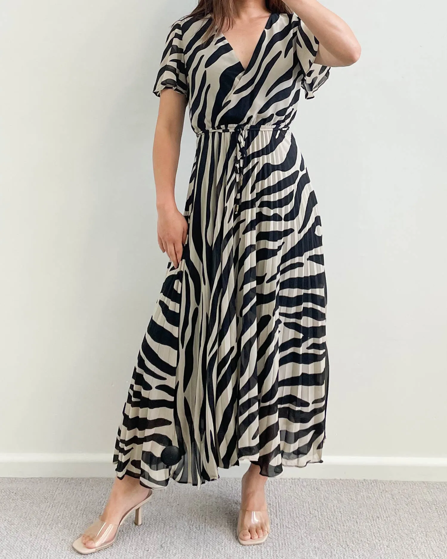 Dorah Maxi Dress Zebra