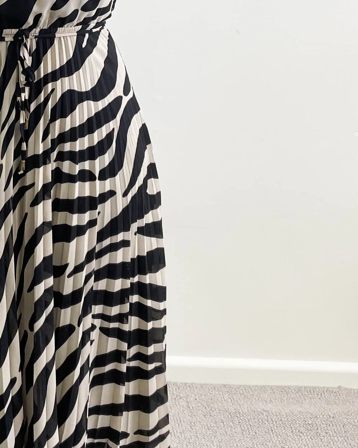 Dorah Maxi Dress Zebra