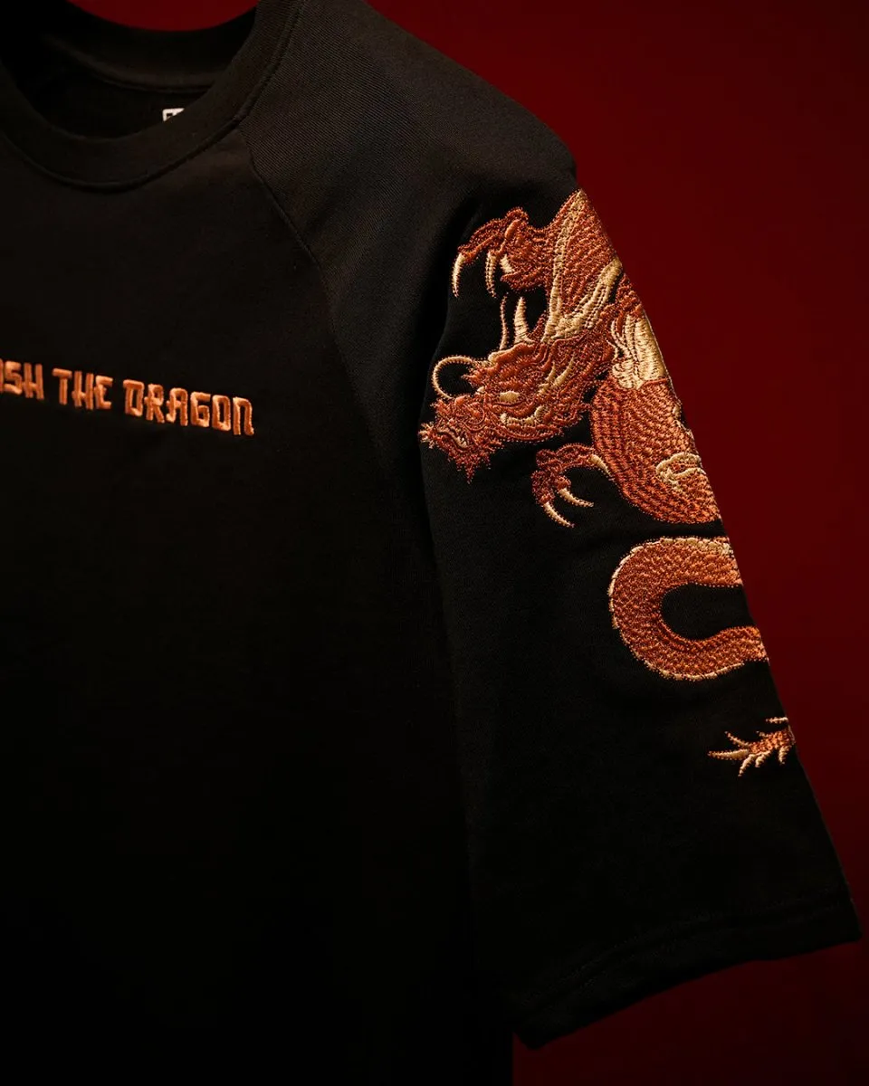 Dragon Embroidered Oversized