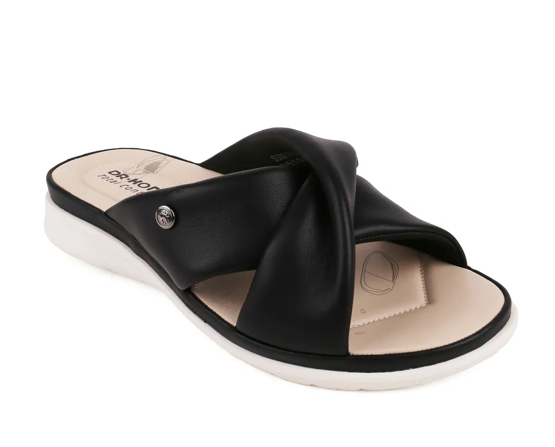 DR.KONG WOMEN TOTAL CONTACT SANDALS DK-S3001752-BLK(RP : $169)