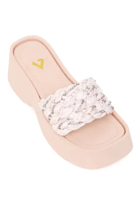 ELEVATED PLATFORM SLIDES-PINK