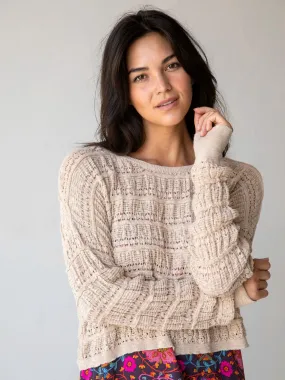 Emily Layering Sweater - Cream