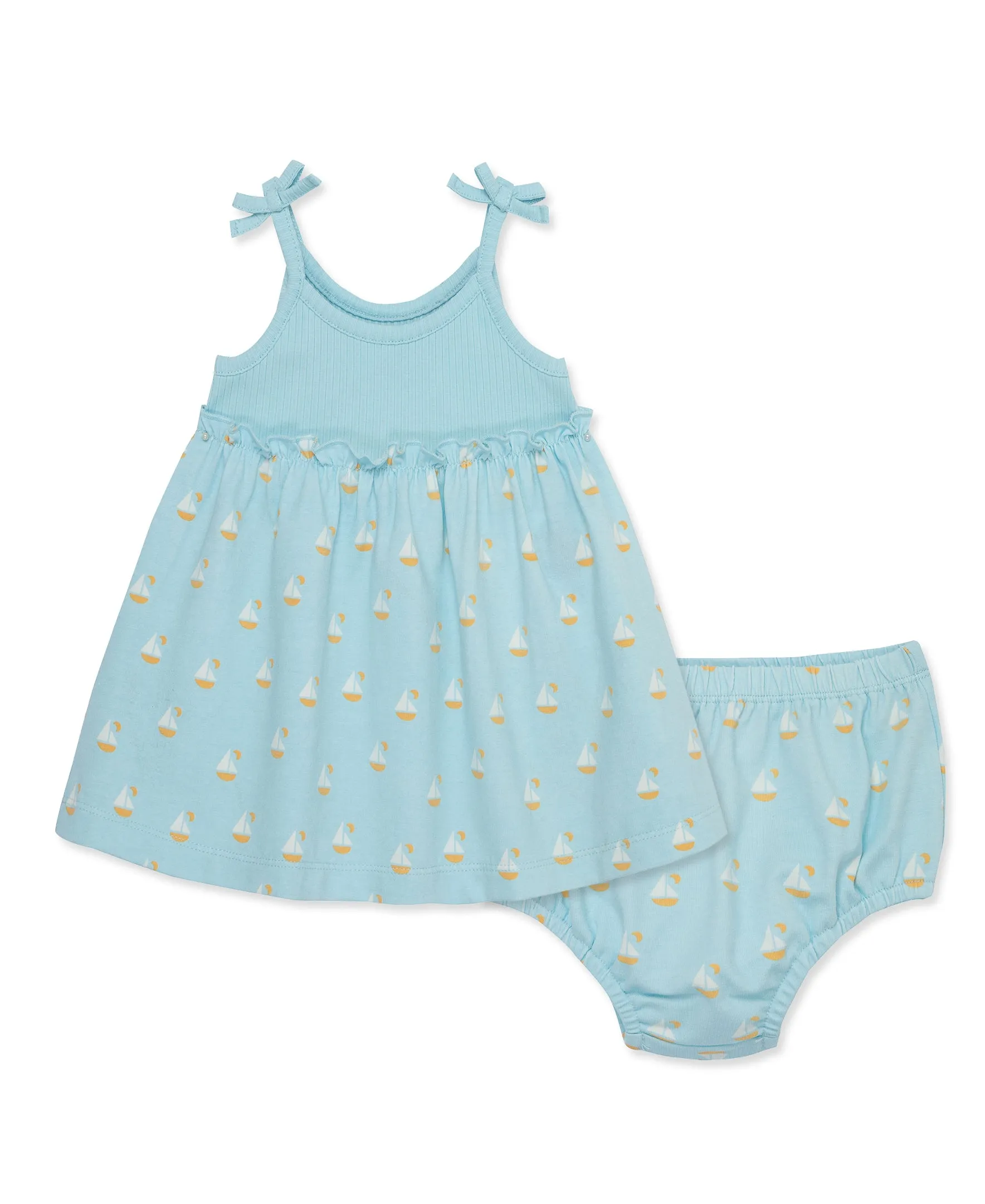 Focus Kids Blue Sail Away Dress Set(12M-24M)