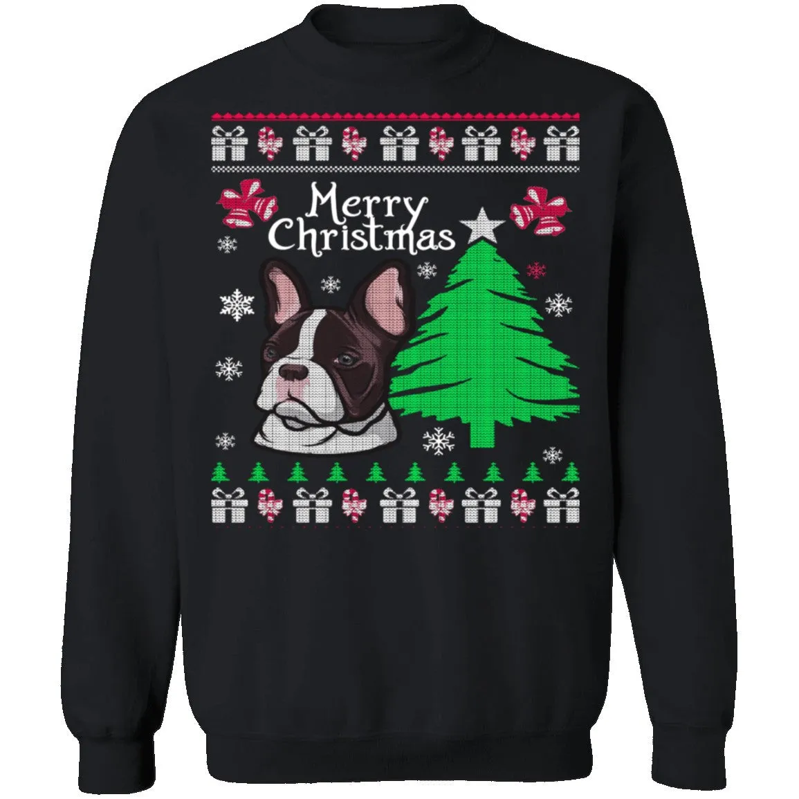 French Bulldog Ugly Christmas Sweater