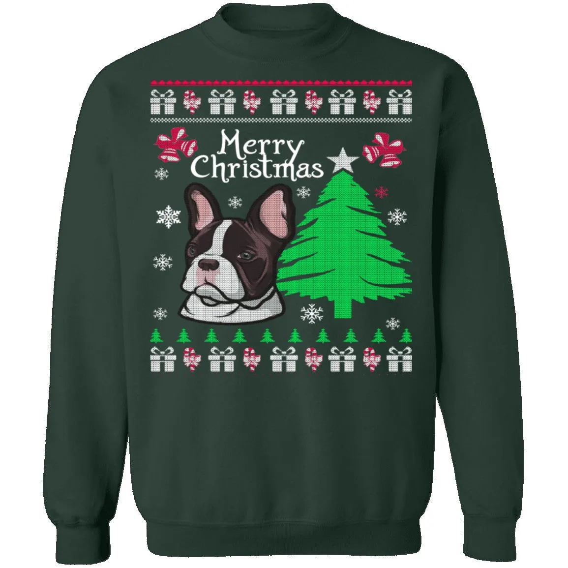 French Bulldog Ugly Christmas Sweater