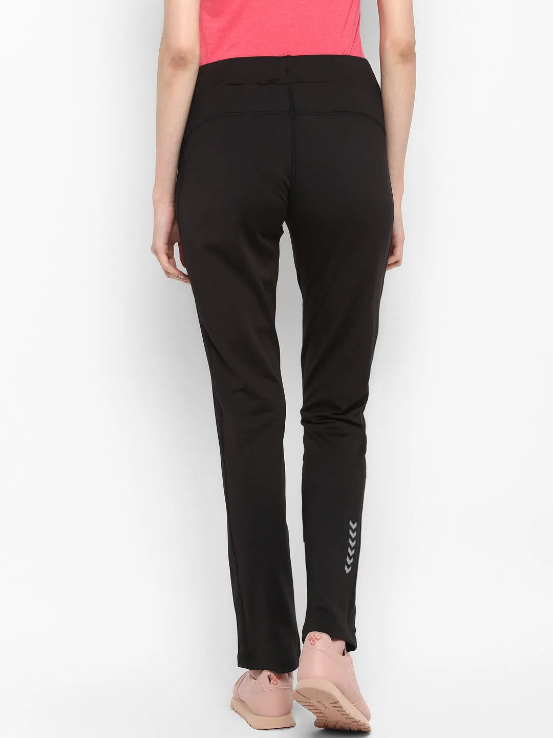 Garnet Women Polyester Black Training Pant