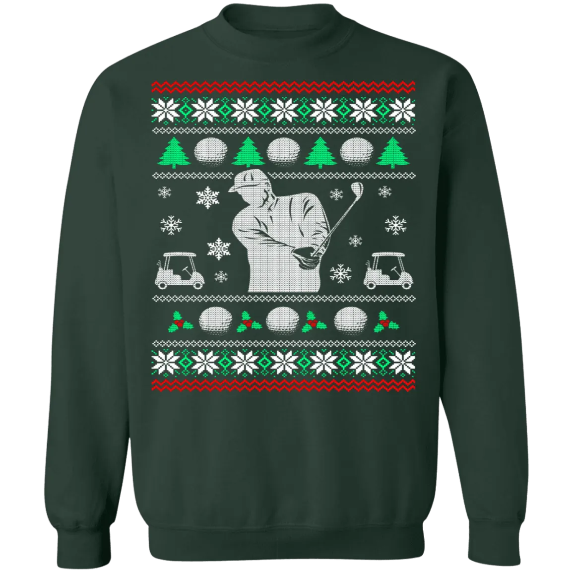 Golf Ugly Christmas Sweater