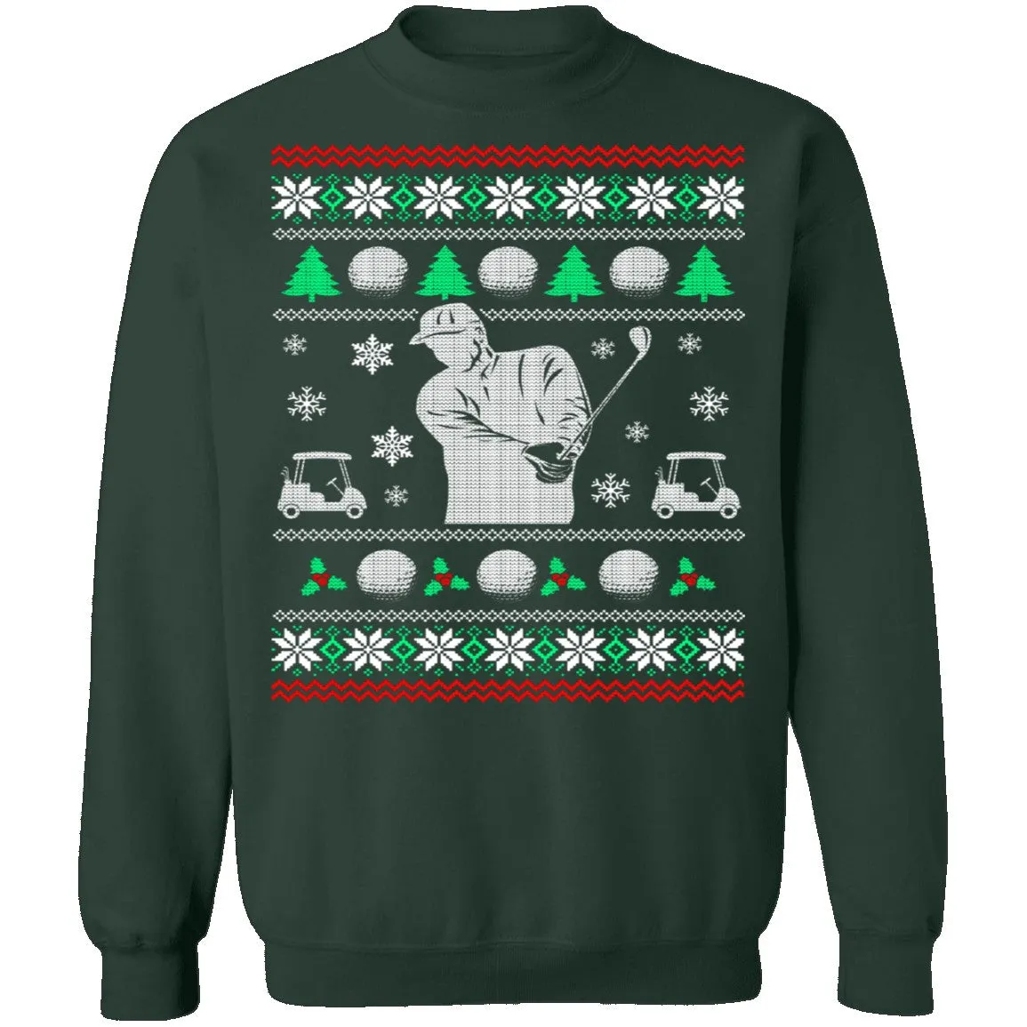 Golf Ugly Christmas Sweater