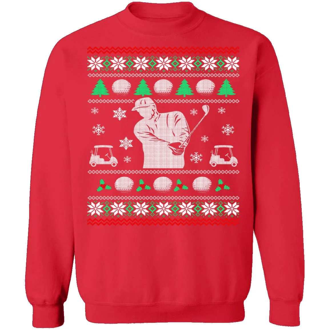 Golf Ugly Christmas Sweater