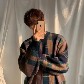 GS No. 169 Block Plaid Pullover