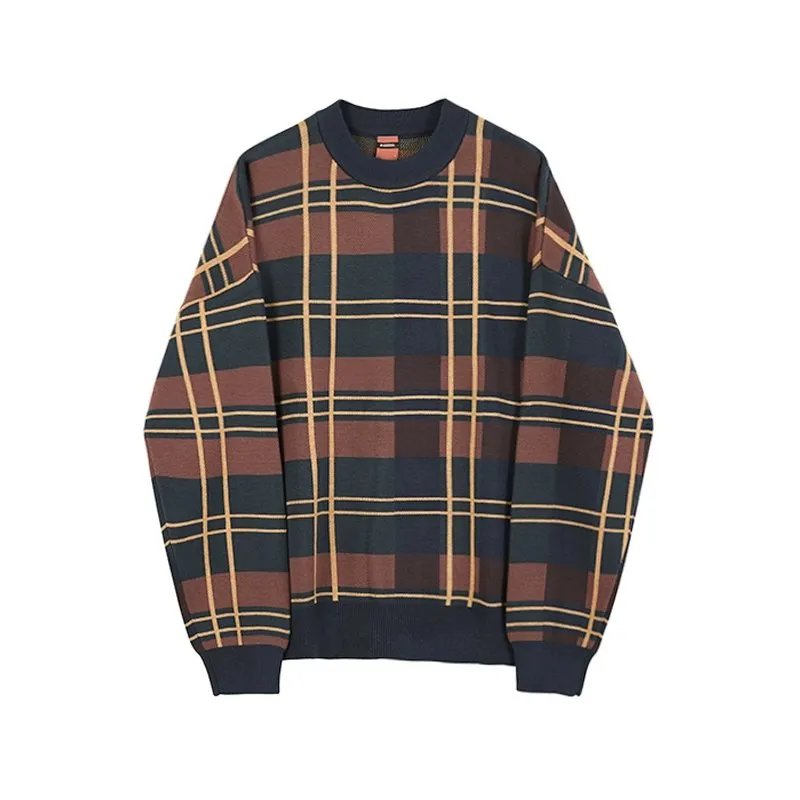 GS No. 169 Block Plaid Pullover